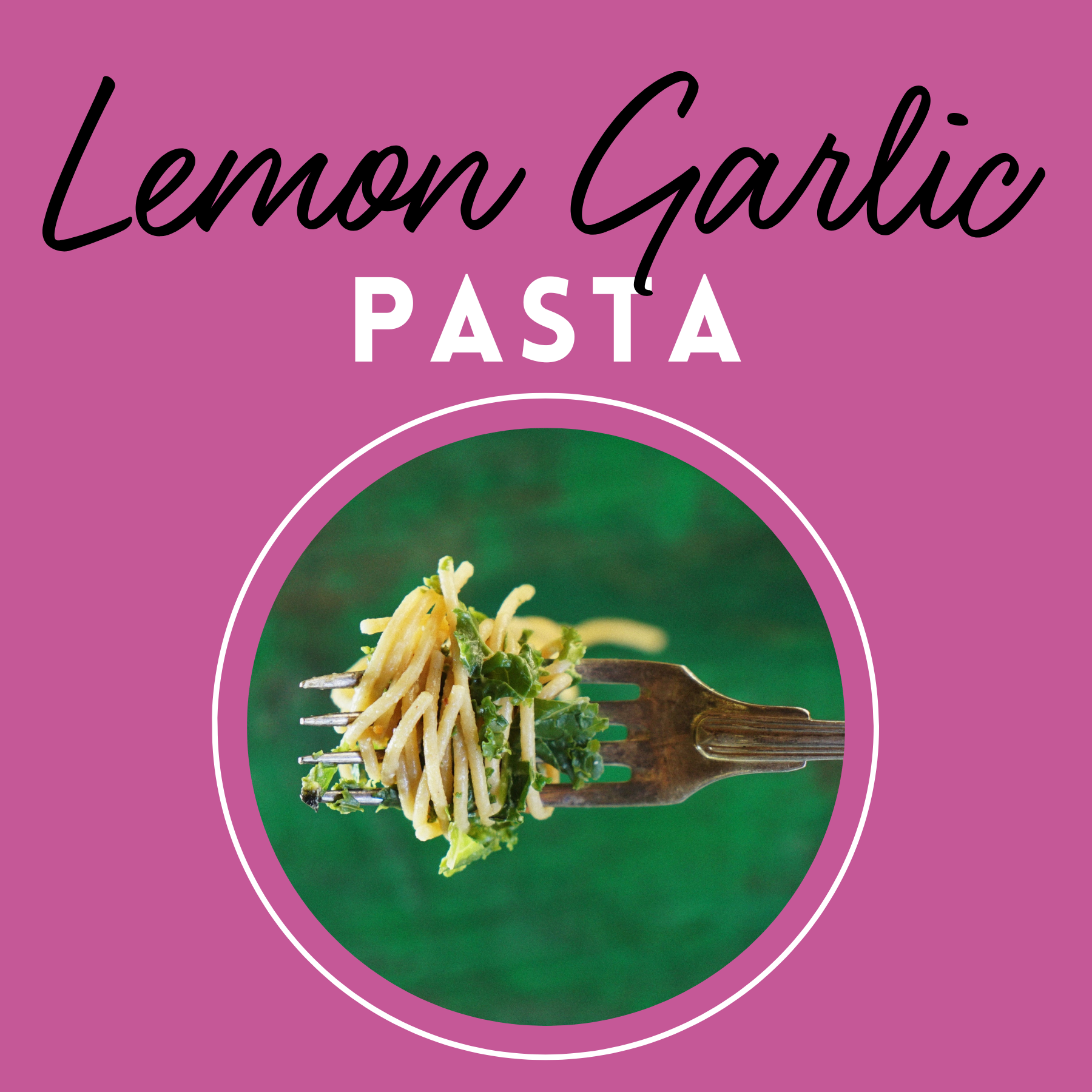 Lemon-Garlic Pasta with Greens