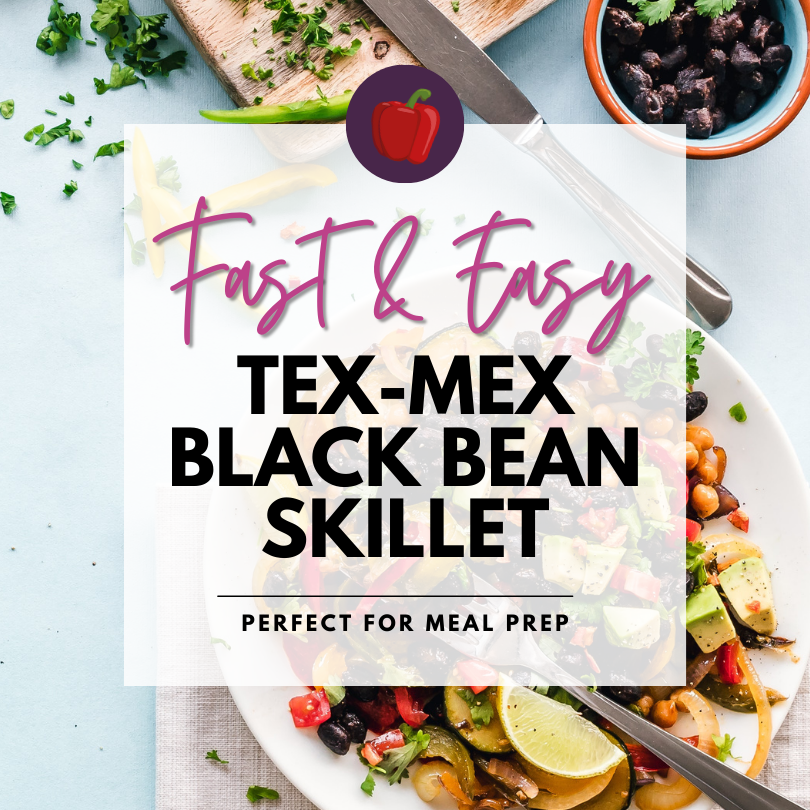 Tex-Mex Black Bean Skillet