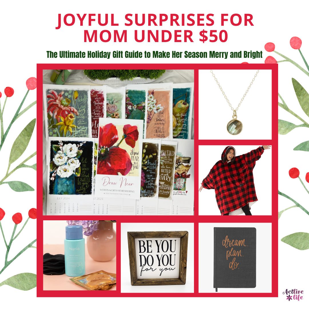 Joyful Surprises for Mom under $50: The Ultimate Holiday Gift Guide to Make Her Season Merry and Bright