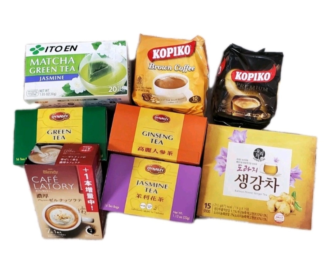 Tea, Coffee and Matcha Mix Drink