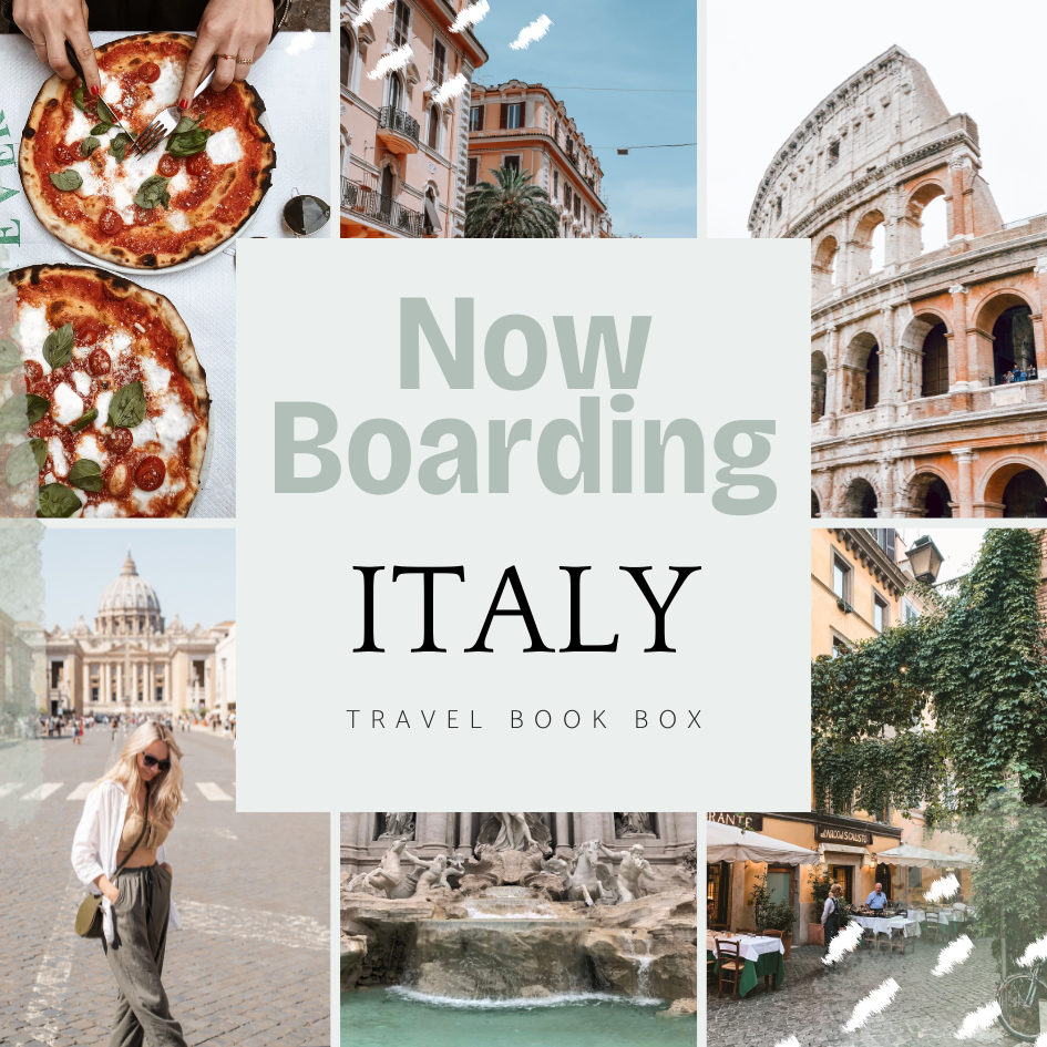 Now boarding: Italy