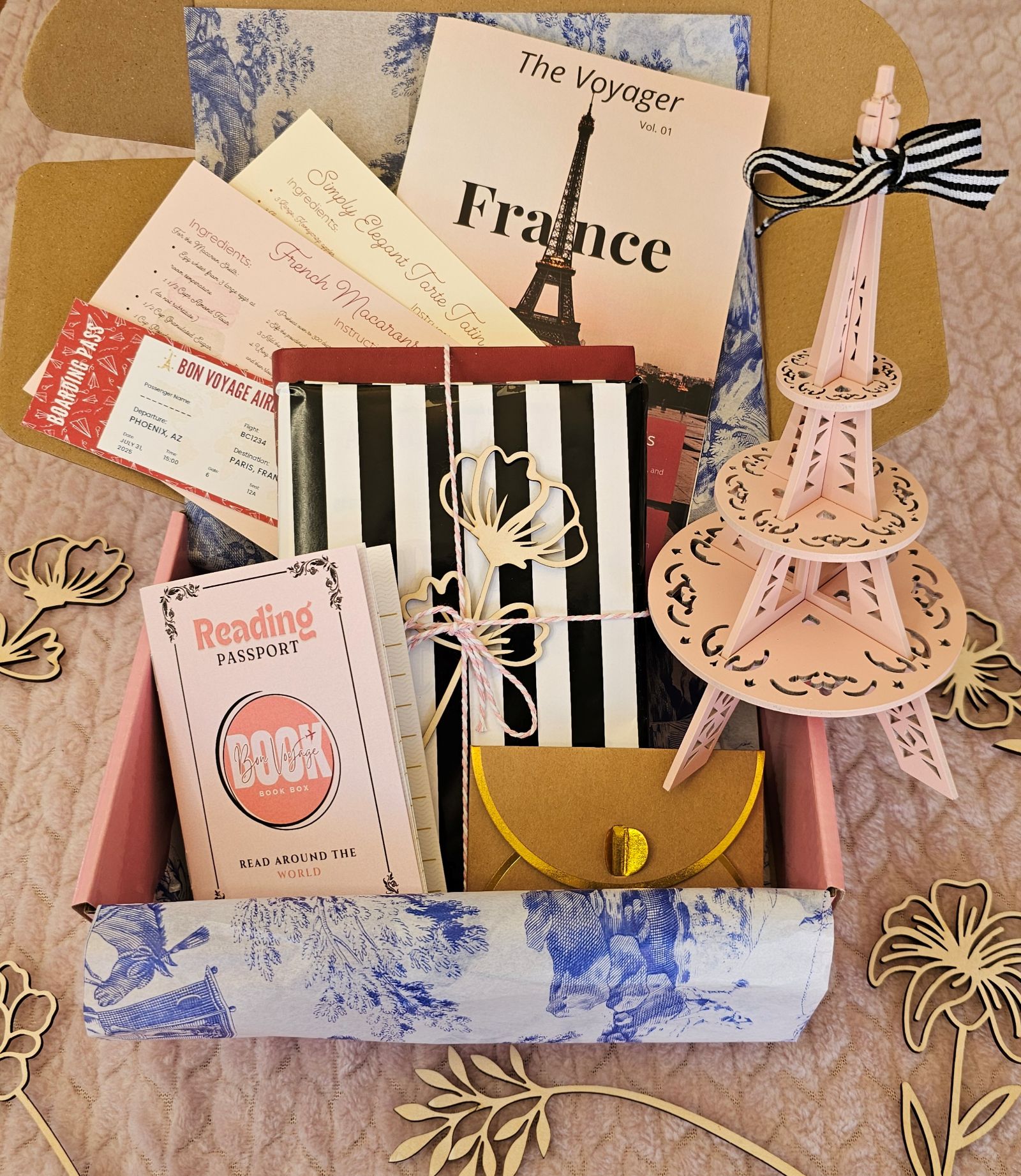 France Travel Book Box
