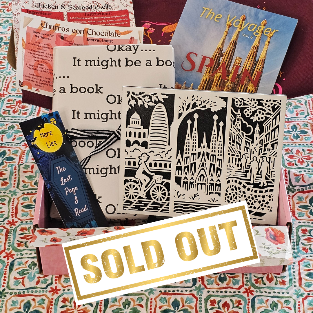 Spain Travel Book Box