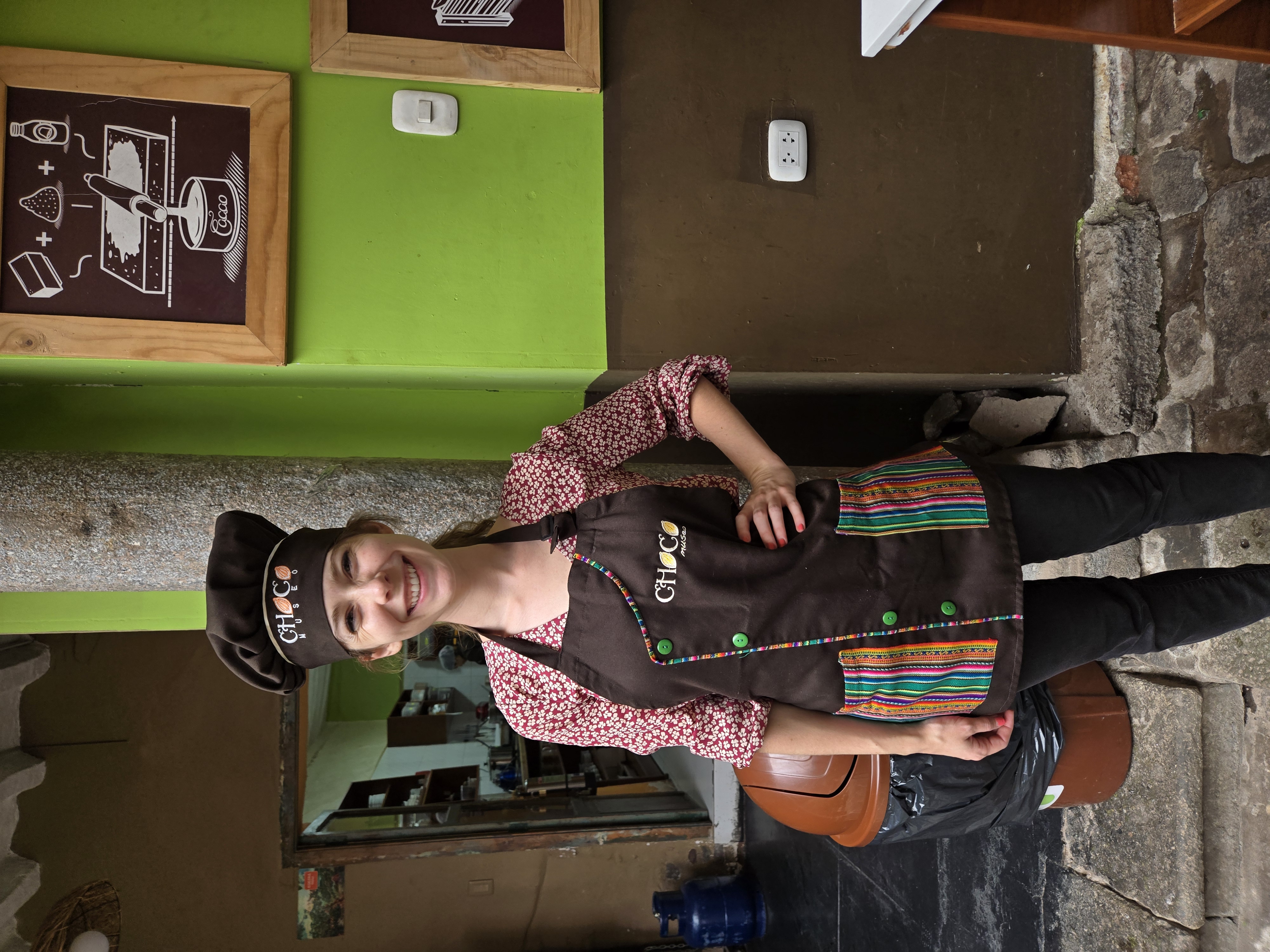 Chocolate making class in Peru
