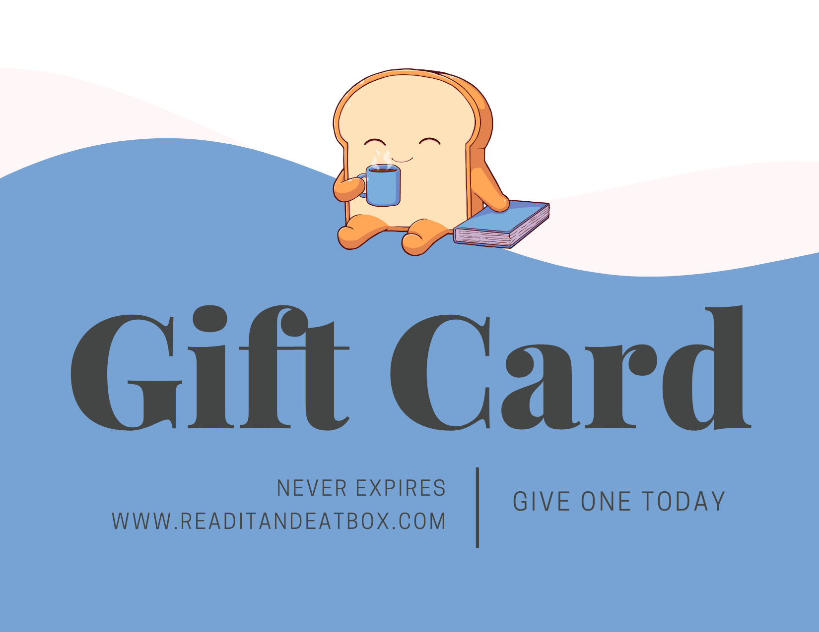 Read it and eat gift card read it eat box