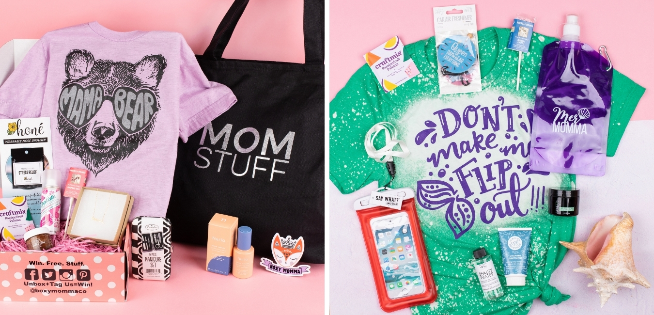 Every month we feature a new theme for our Momma Boxes! Every month is curated towards motherhood, self care, and mom support!