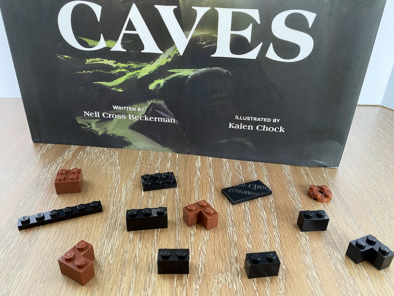 LEGO bricks included in Caves Brick Based Learning kit