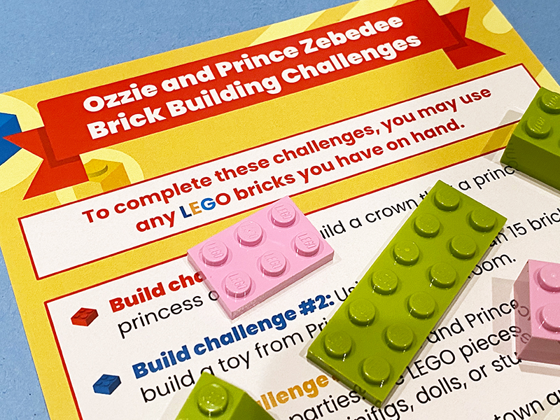 LEGO Brick Building Challenges