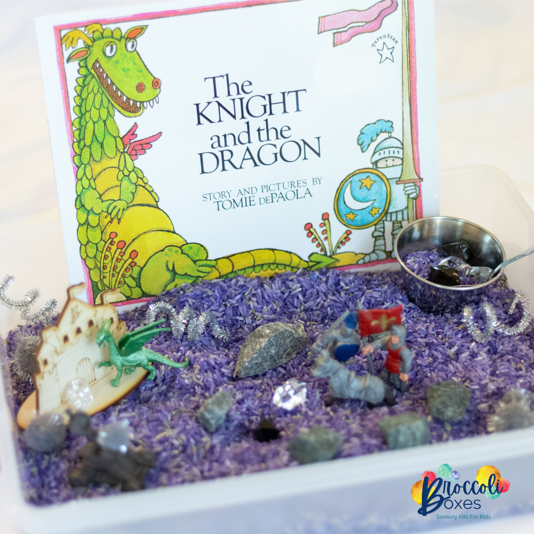 Knights and Dragons Sensory Kit Reveal