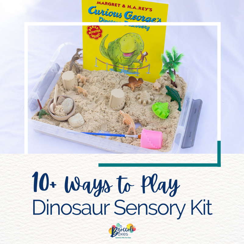 10+ Ways to Play with the Dinosaur Sensory Kit