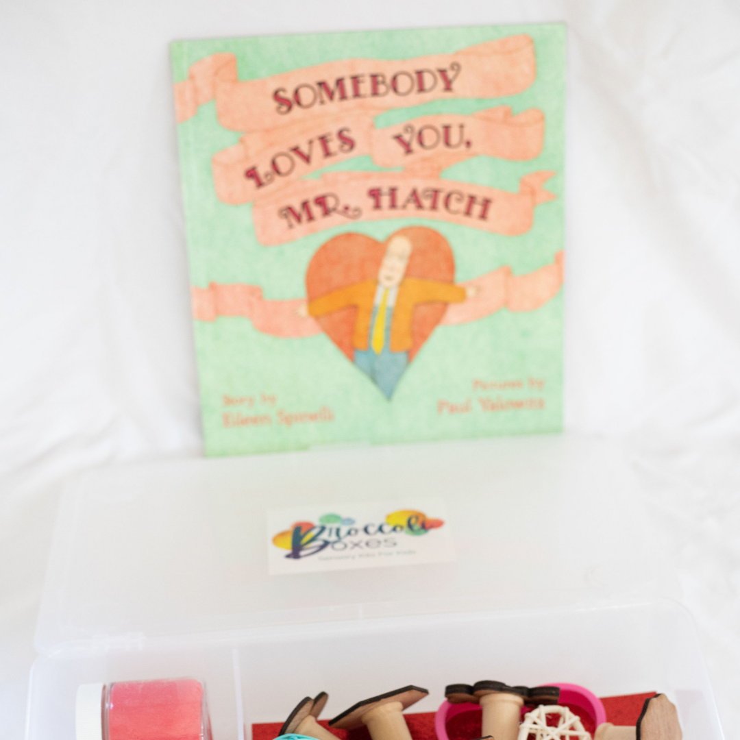 Broccoli Boxes Sensory Kit with Somebody Loves Your Mr. Hatch