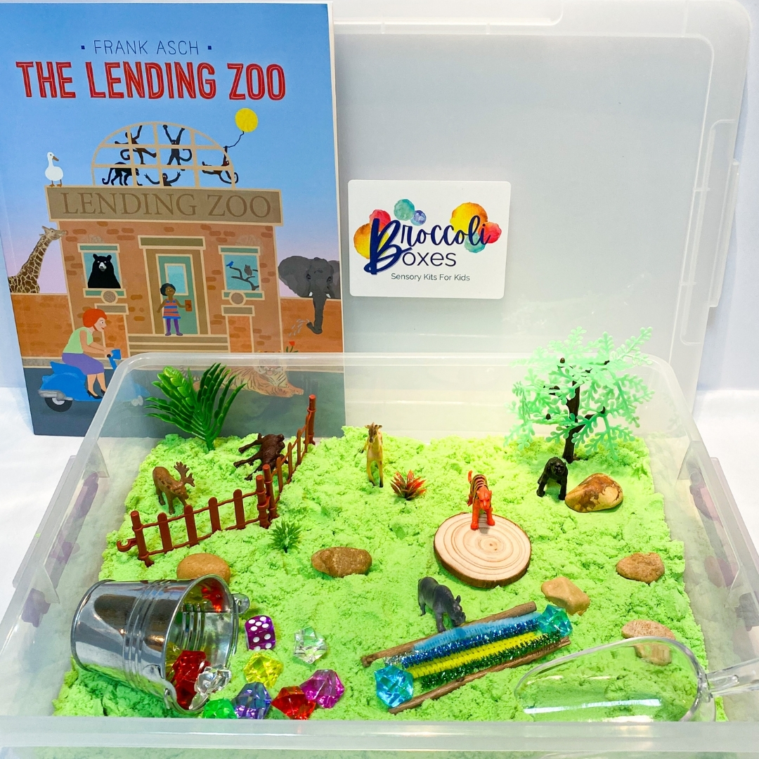 Broccoli Boxes Zoo Sensory Kit