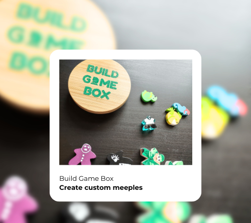 Tabletop game design from Build Game Box Tabletop game