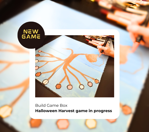 Tabletop game design Halloween Game