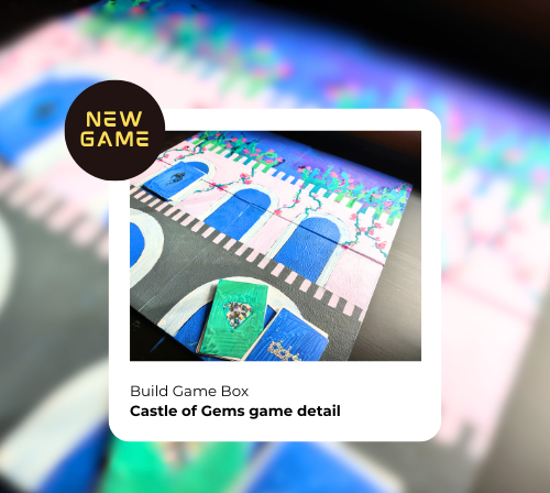 Tabletop game design for Castle of Gems