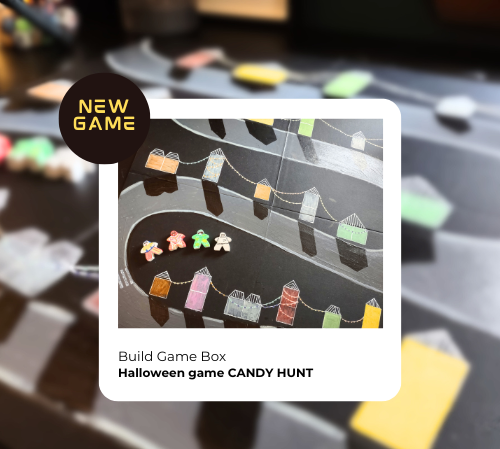 Tabletop game design Candy Hunt complete
