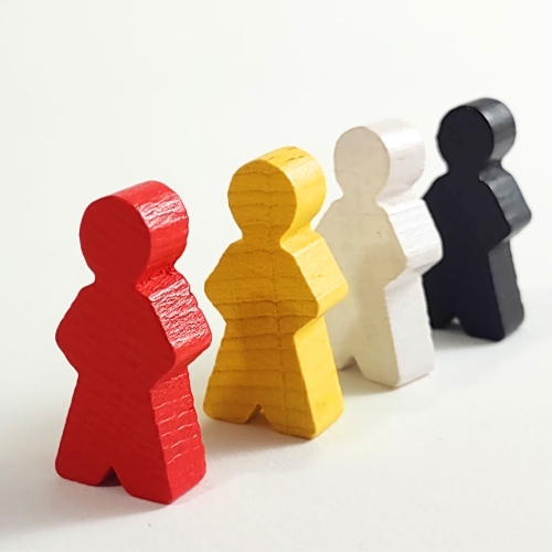 Colored meeples
