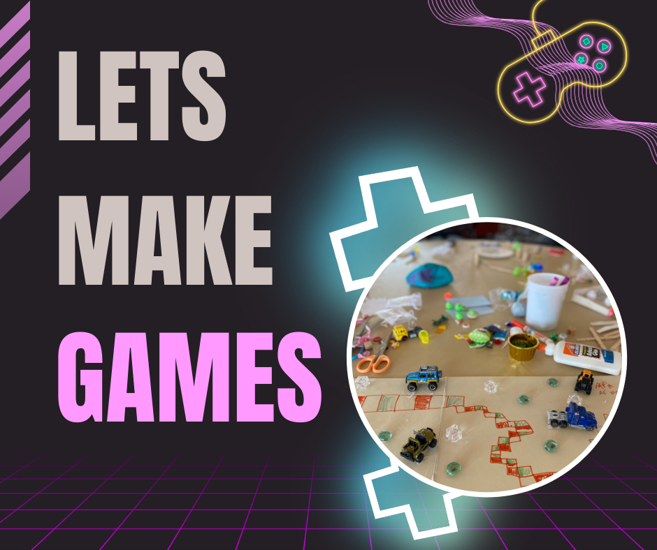 Lets make games with game pieces