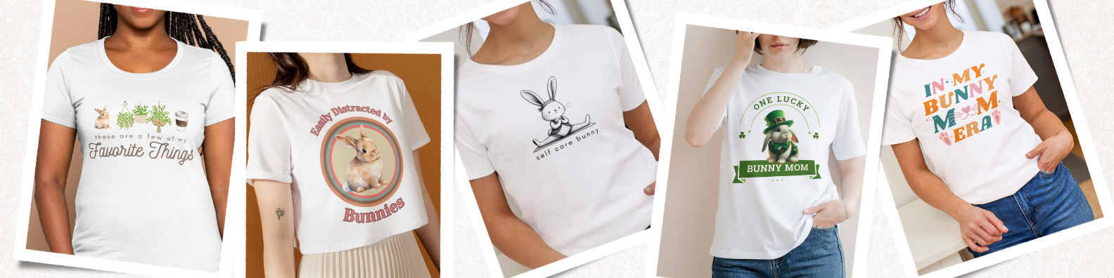 Bunny T-Shirts and Tote Bags collection