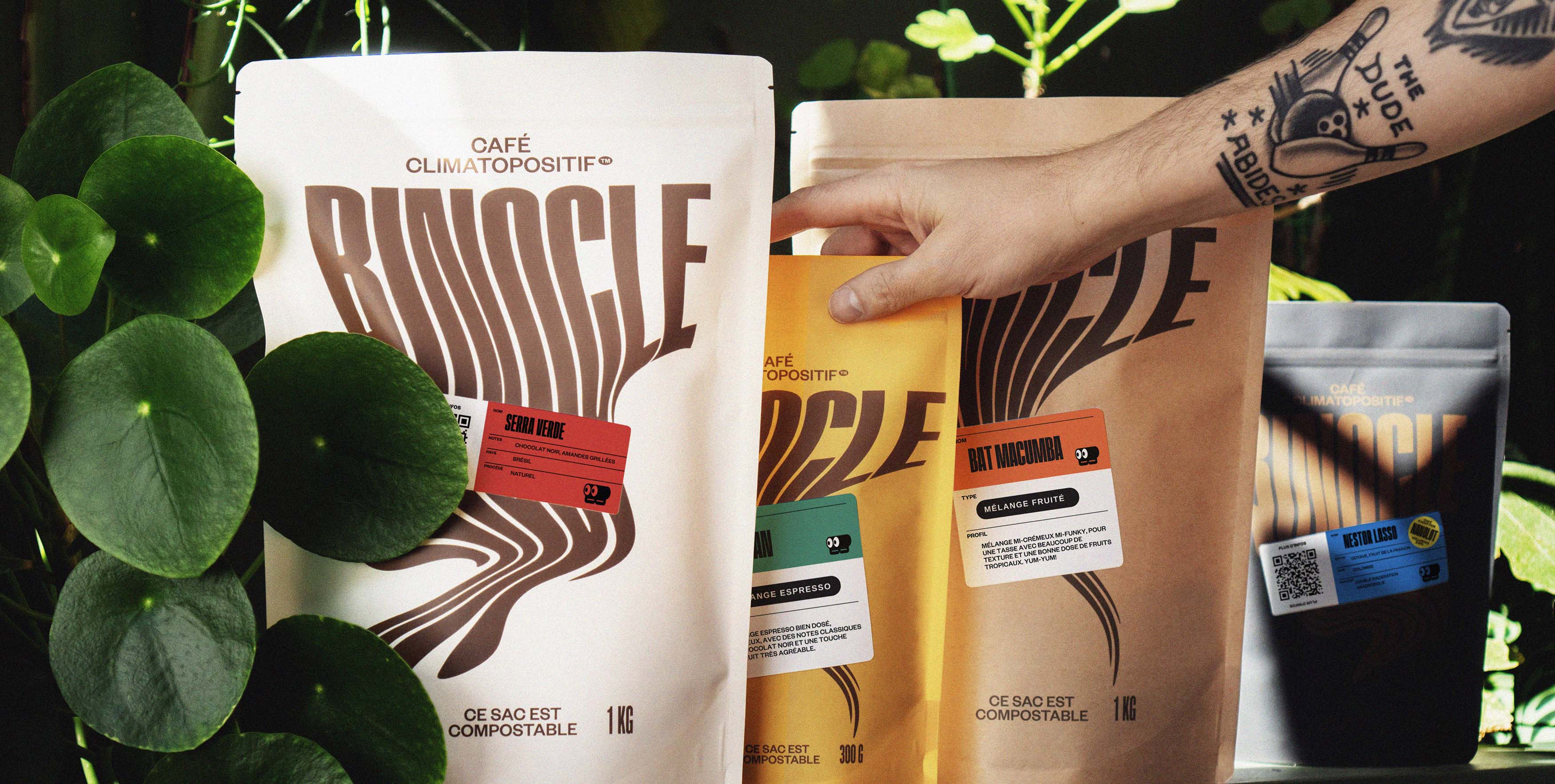 Café Binocle — sacs climatopositifs