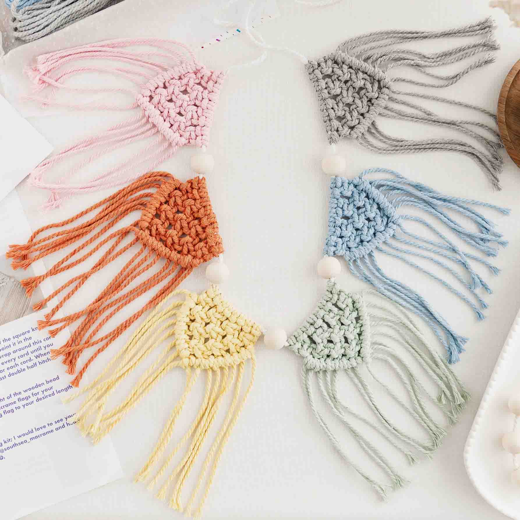 Macrame bunting