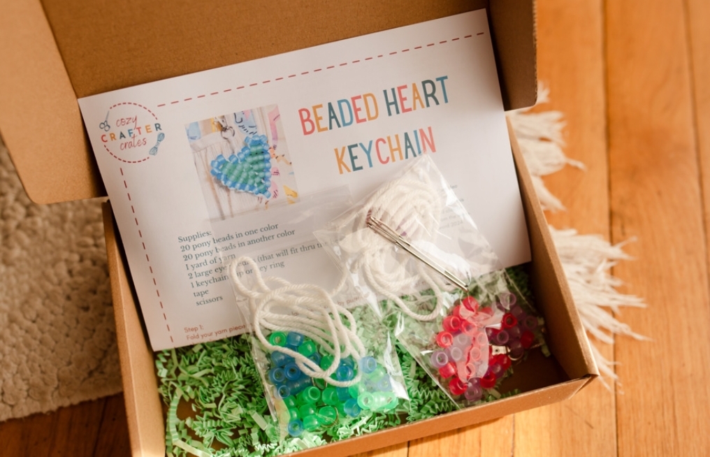 February's Craft Kit- Hearts Made With Love