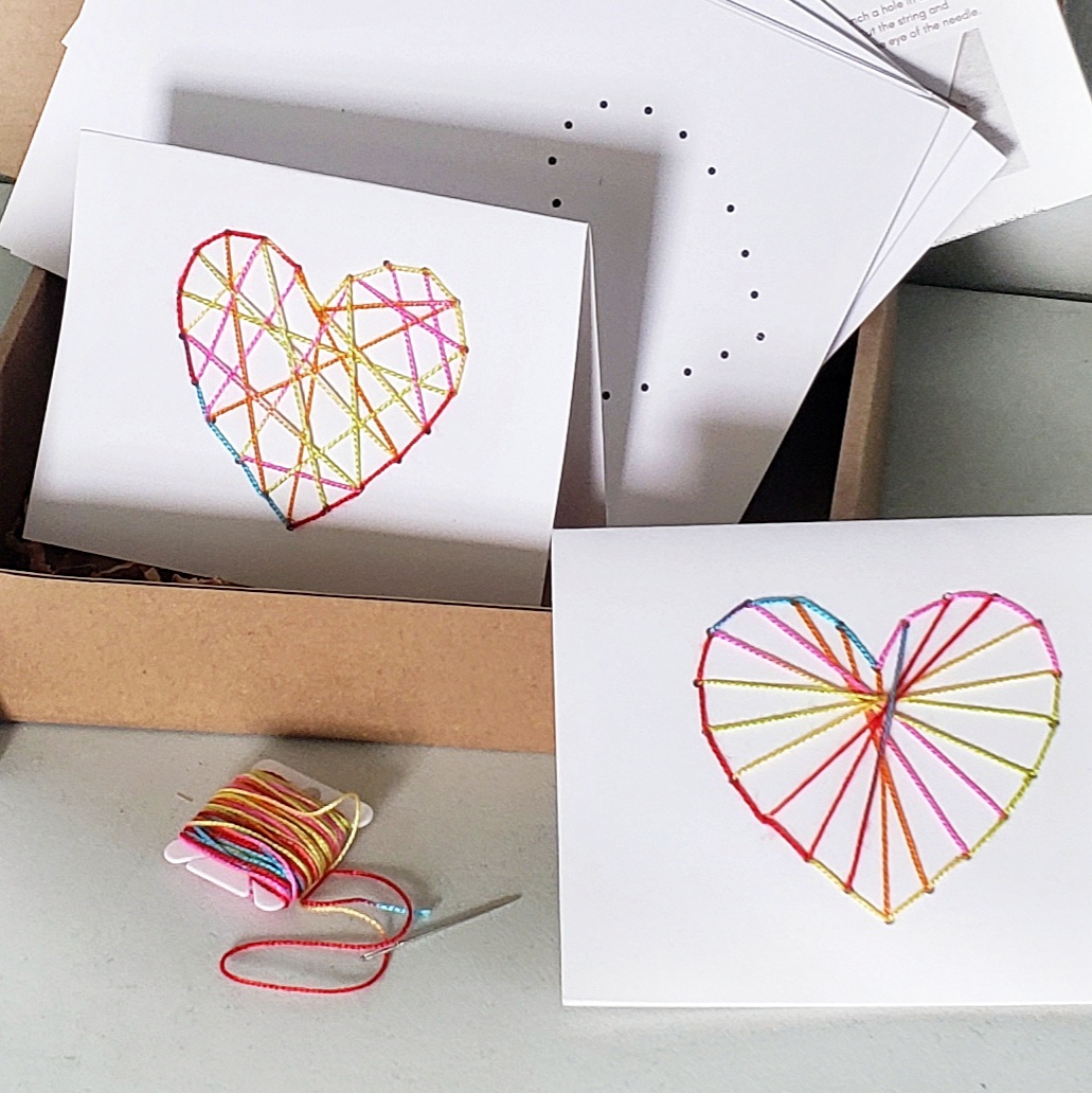 string art card handicraft kit