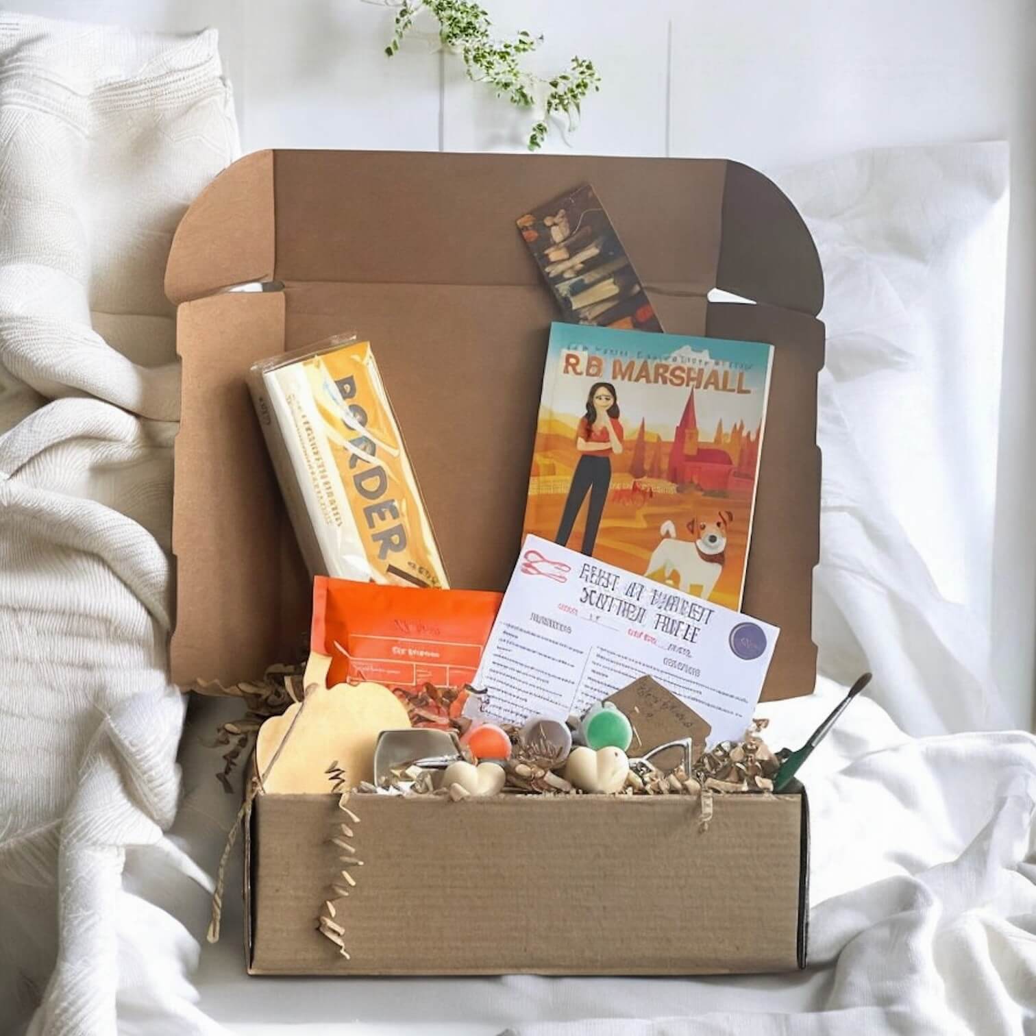 cozyread, heist at harvest box