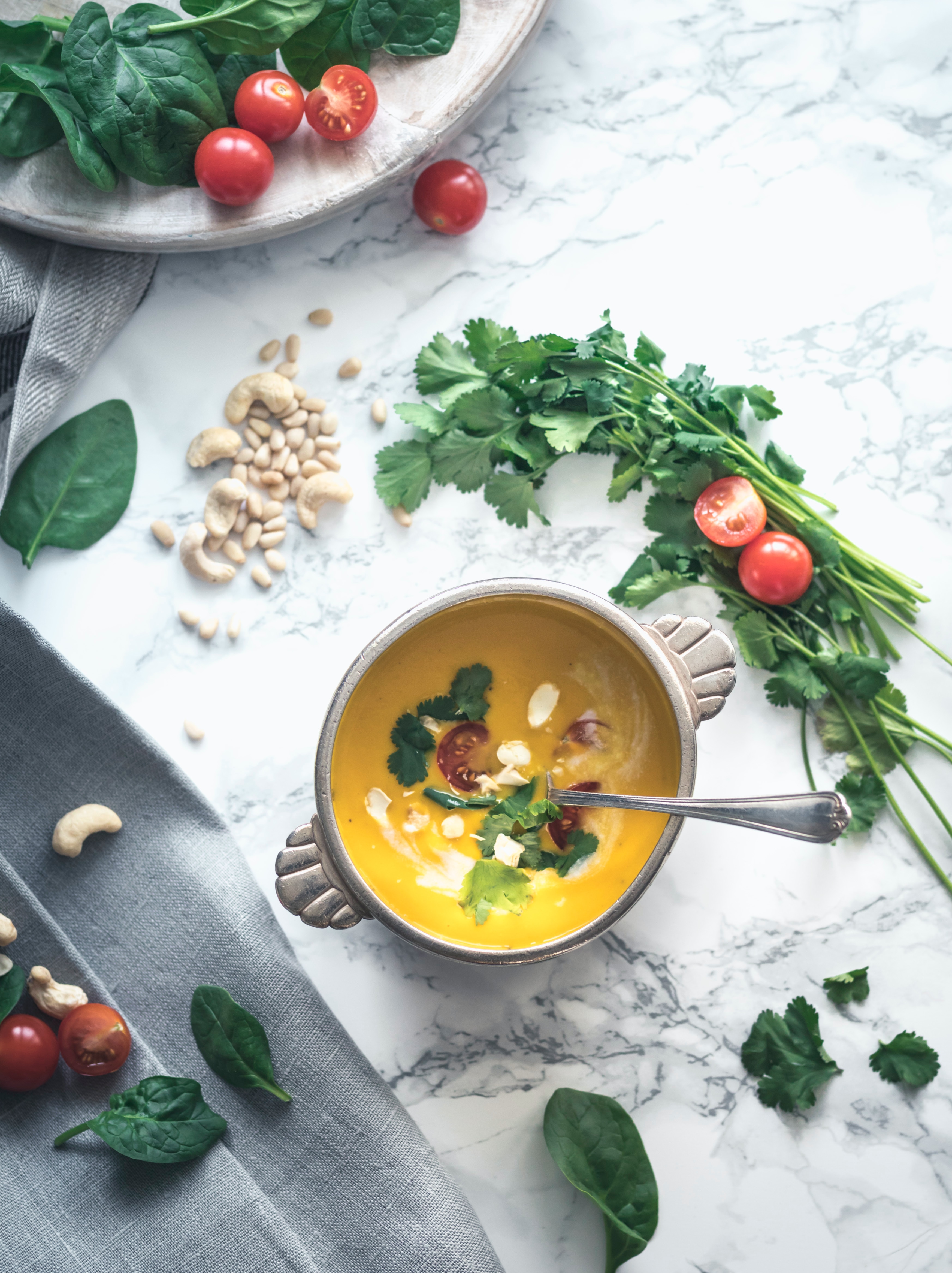 Carrot and Coconut Milk Soup