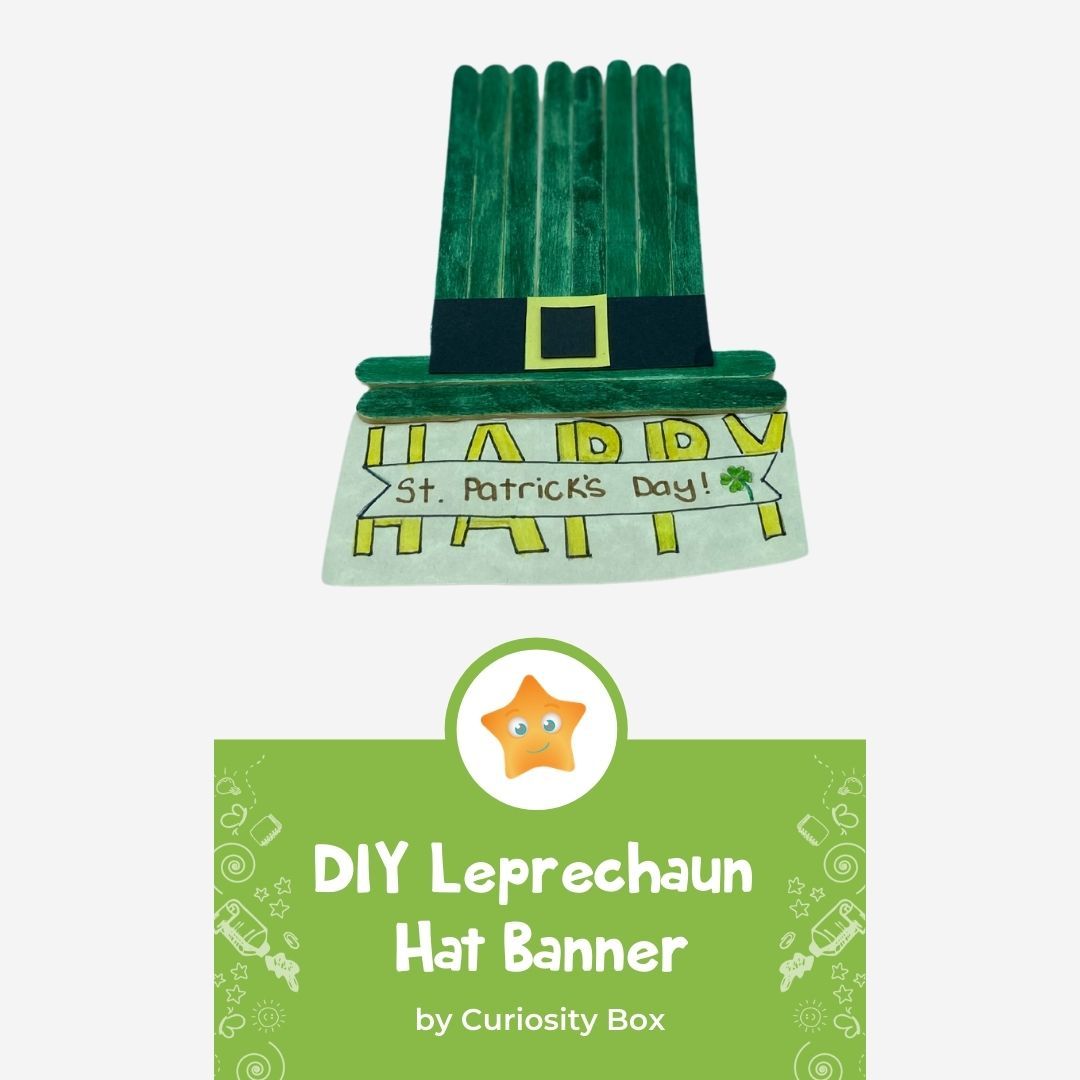 DIY Leprechaun Hat Banner Craft