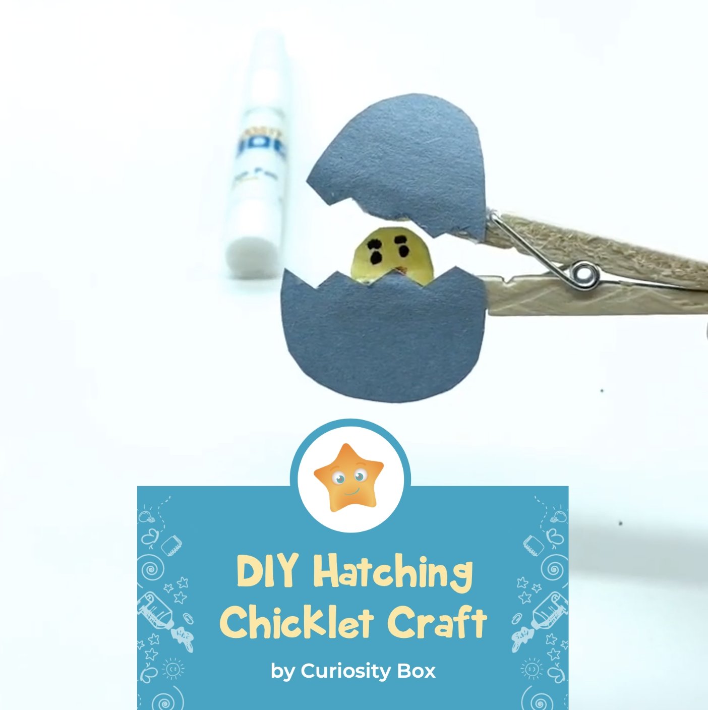 DIY Hatching Chicklet Craft