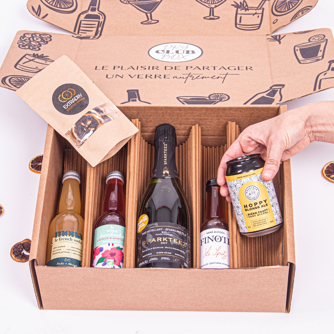 Découvrez les Box Mensuelles de Boissons Sans Alcool avec Dry Club