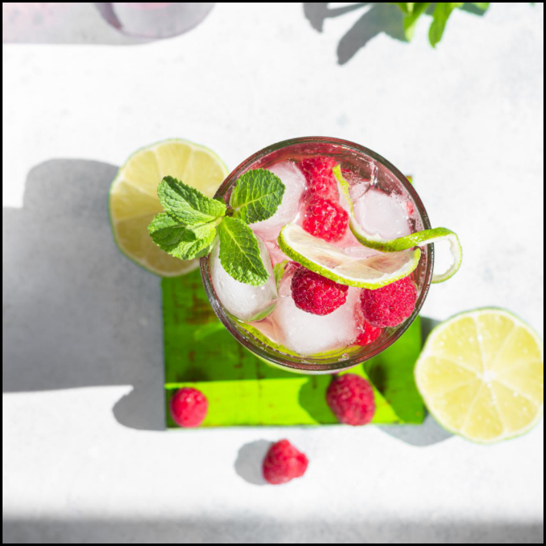 Mocktail Framboise Citron Vert