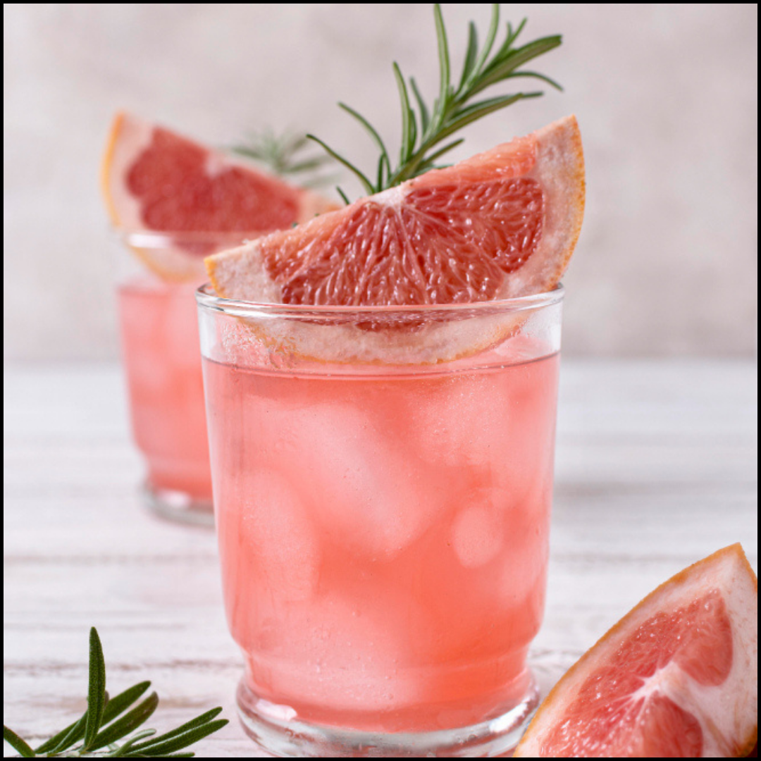 Recette Mocktail Pamplemousse Romarin