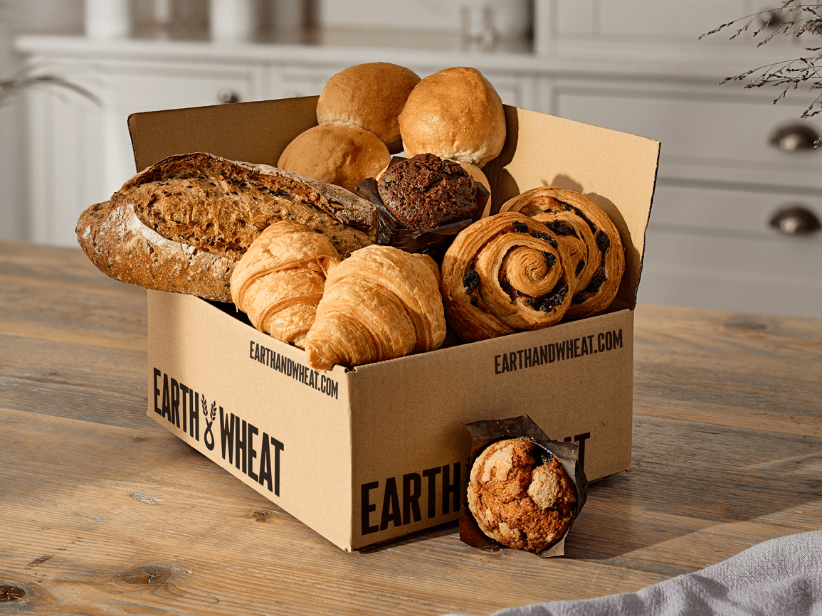 Handcrafted Artisan Box of Bread Delivery