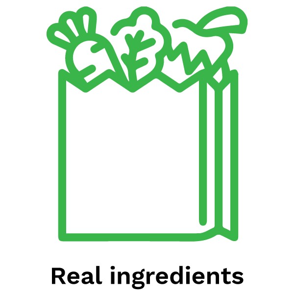 Real ingredients