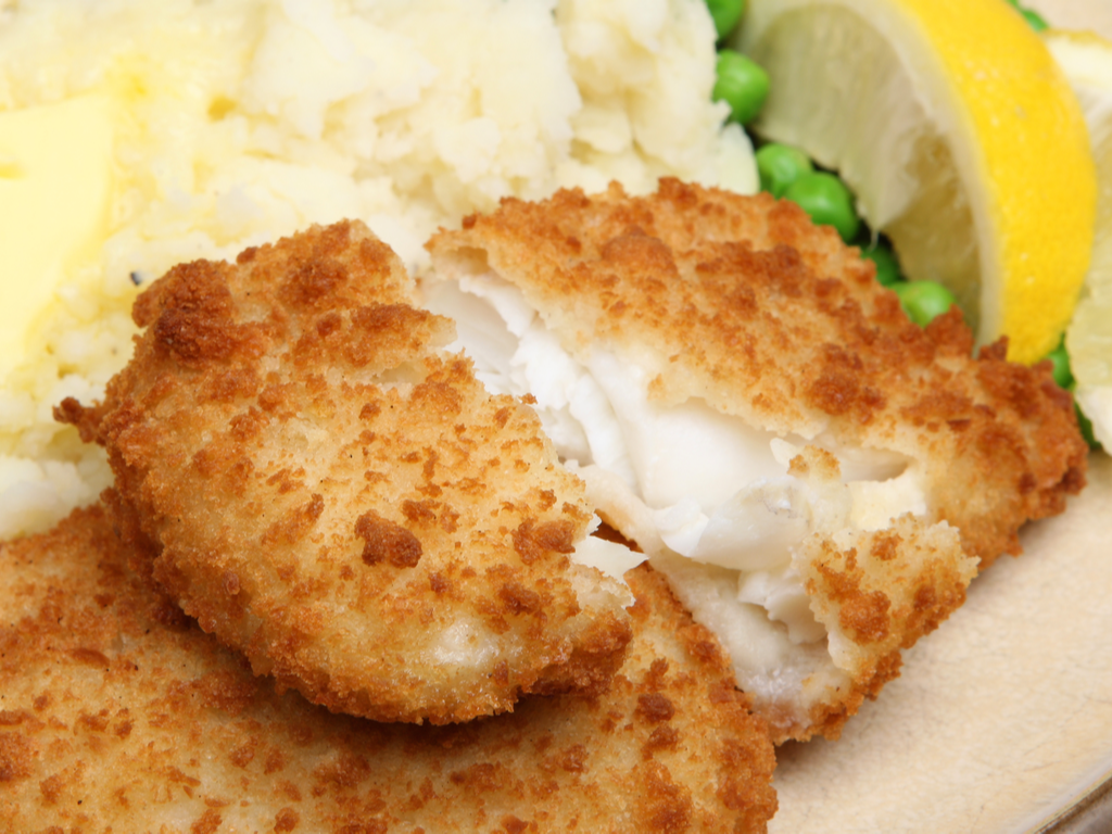 Recipe: Baked Breaded Haddock