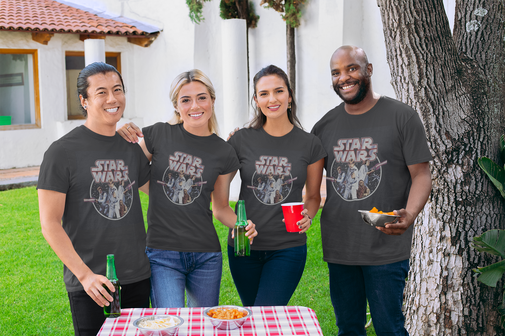 401-t-shirt-mockup-of-four-friends-hanging-out-together-at-a-bbq-backyard-party-2969-16744191003041.png