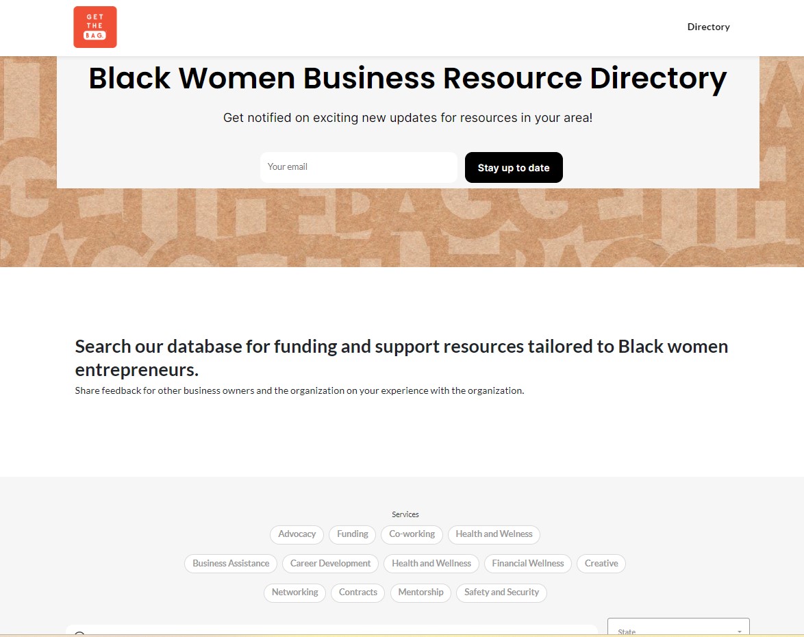 Black Women Business Resource Directory
