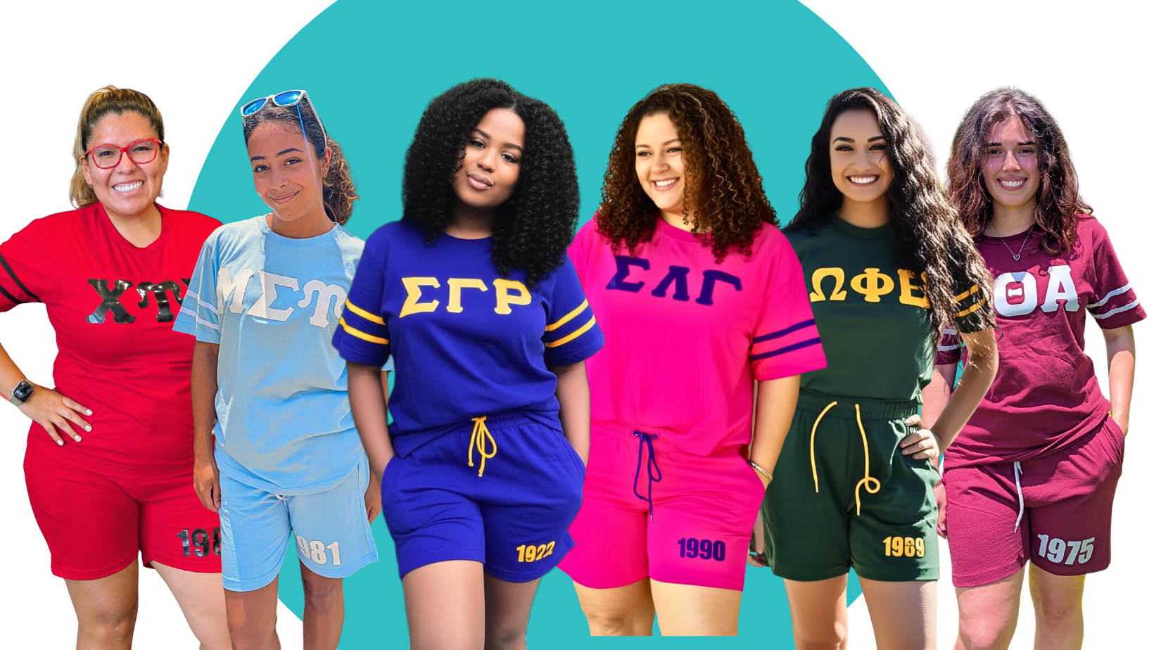 Sorority Merch Para Shirt & Short Set