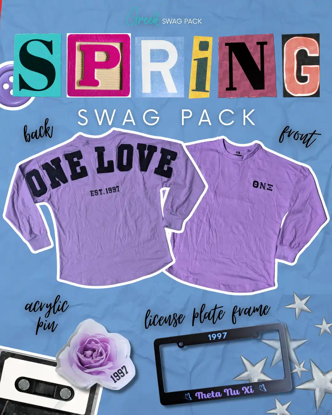 Theta Nu Xi Merch