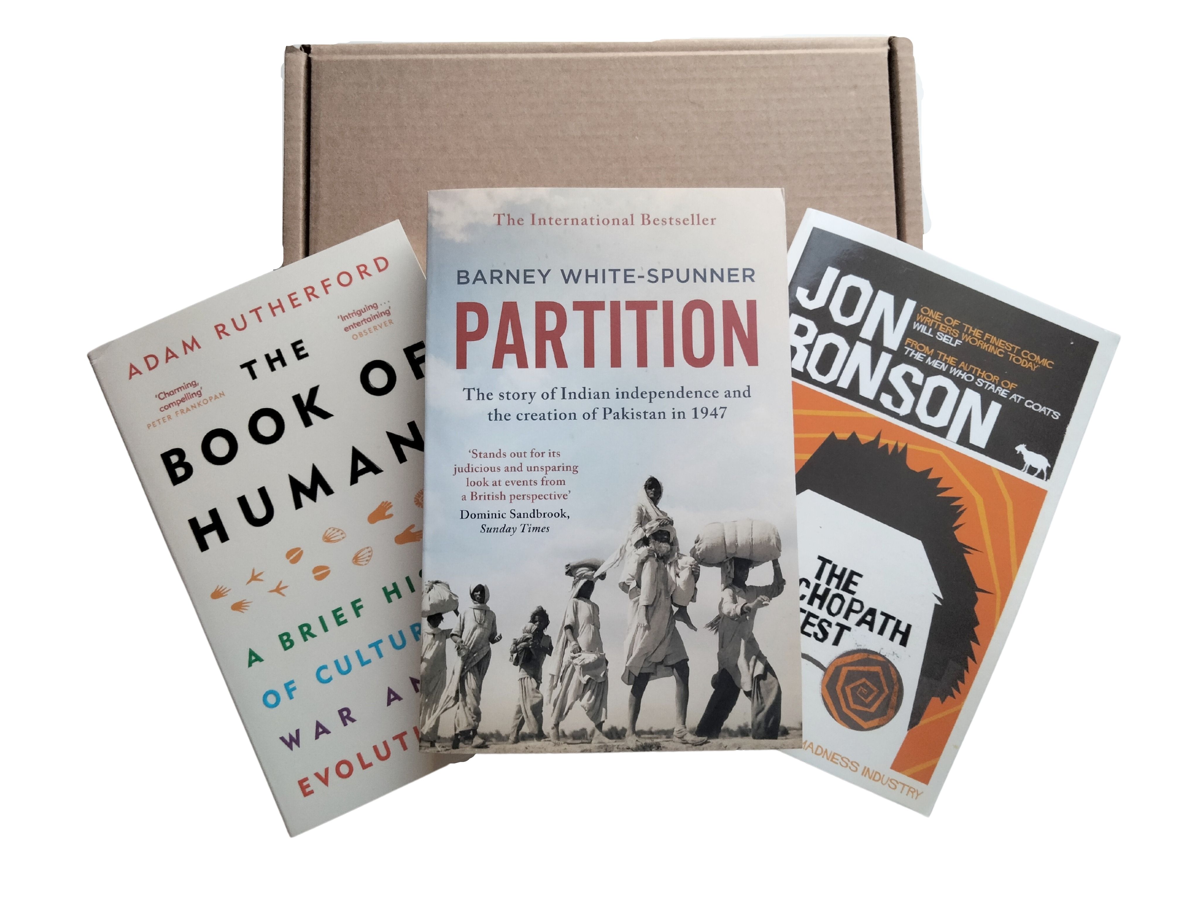 Non-fiction book subsctiption boxes