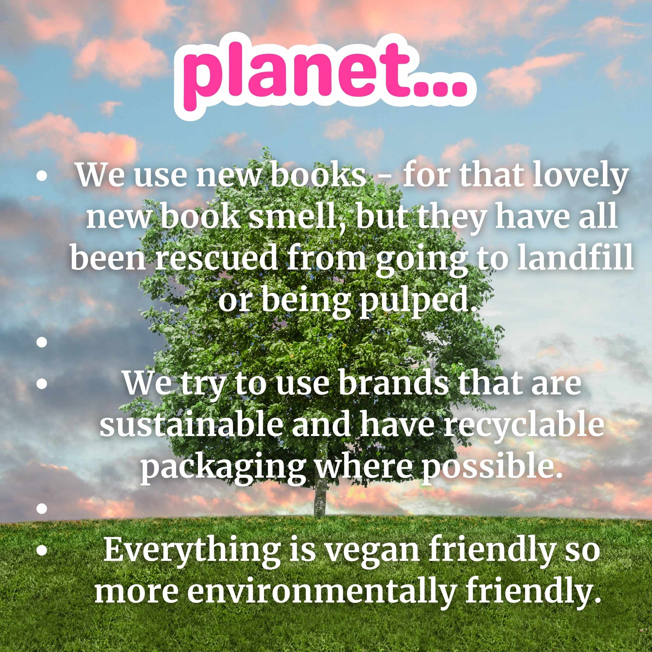 Eco-friendly subscription box