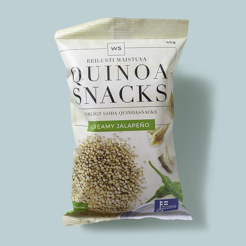 Quinoa Snacks | Creamy Jalapeño
