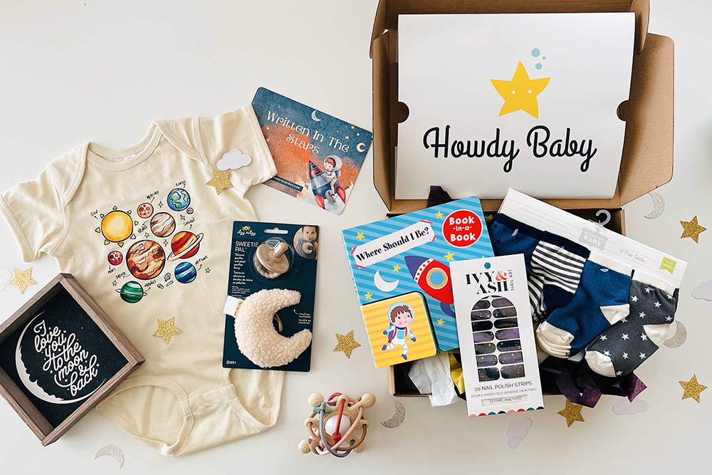 Howdy Baby mommy and me gift box