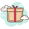 get your subscription box icon get your subscription box in the mail