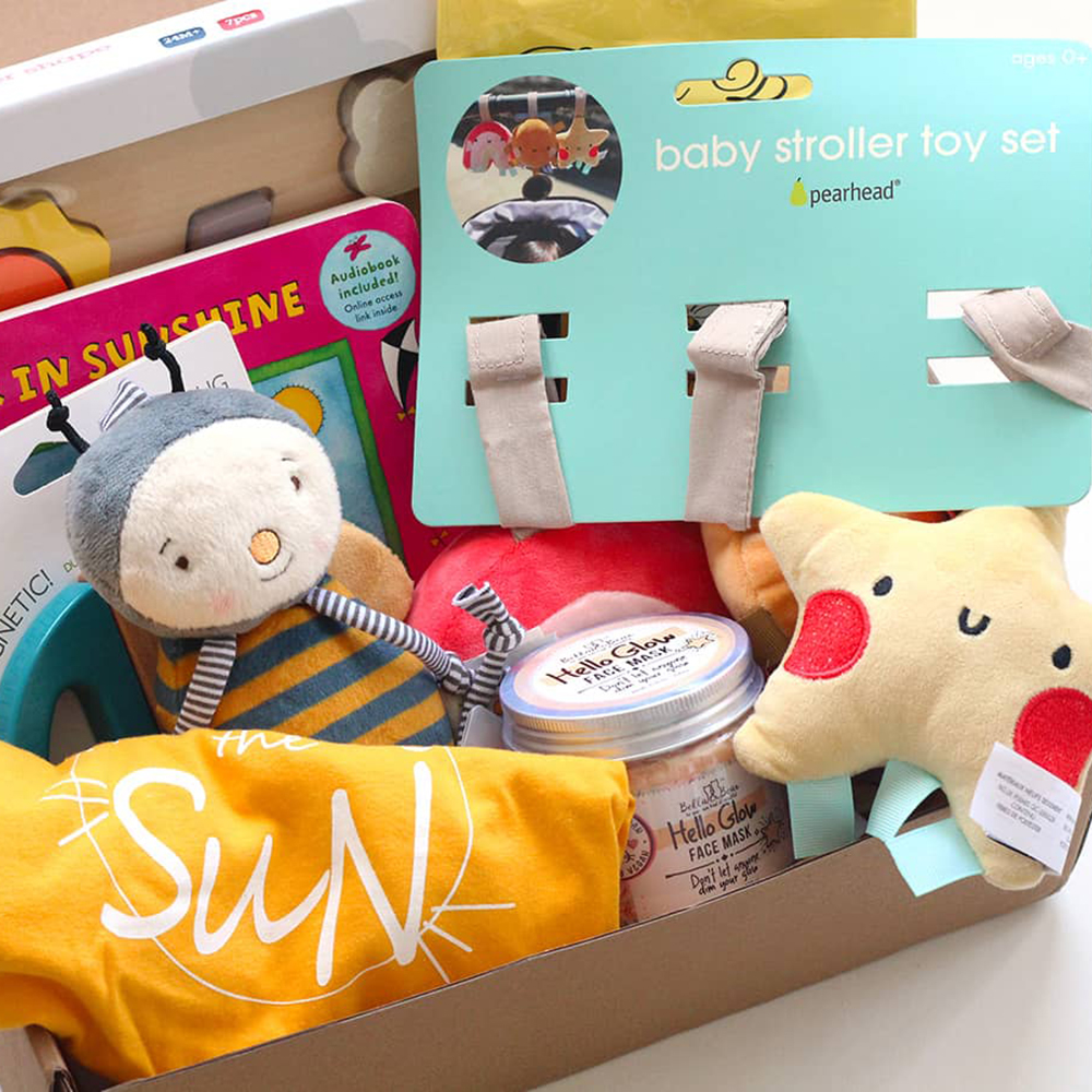 Howdy Baby Box monthly box for baby toddler and kids