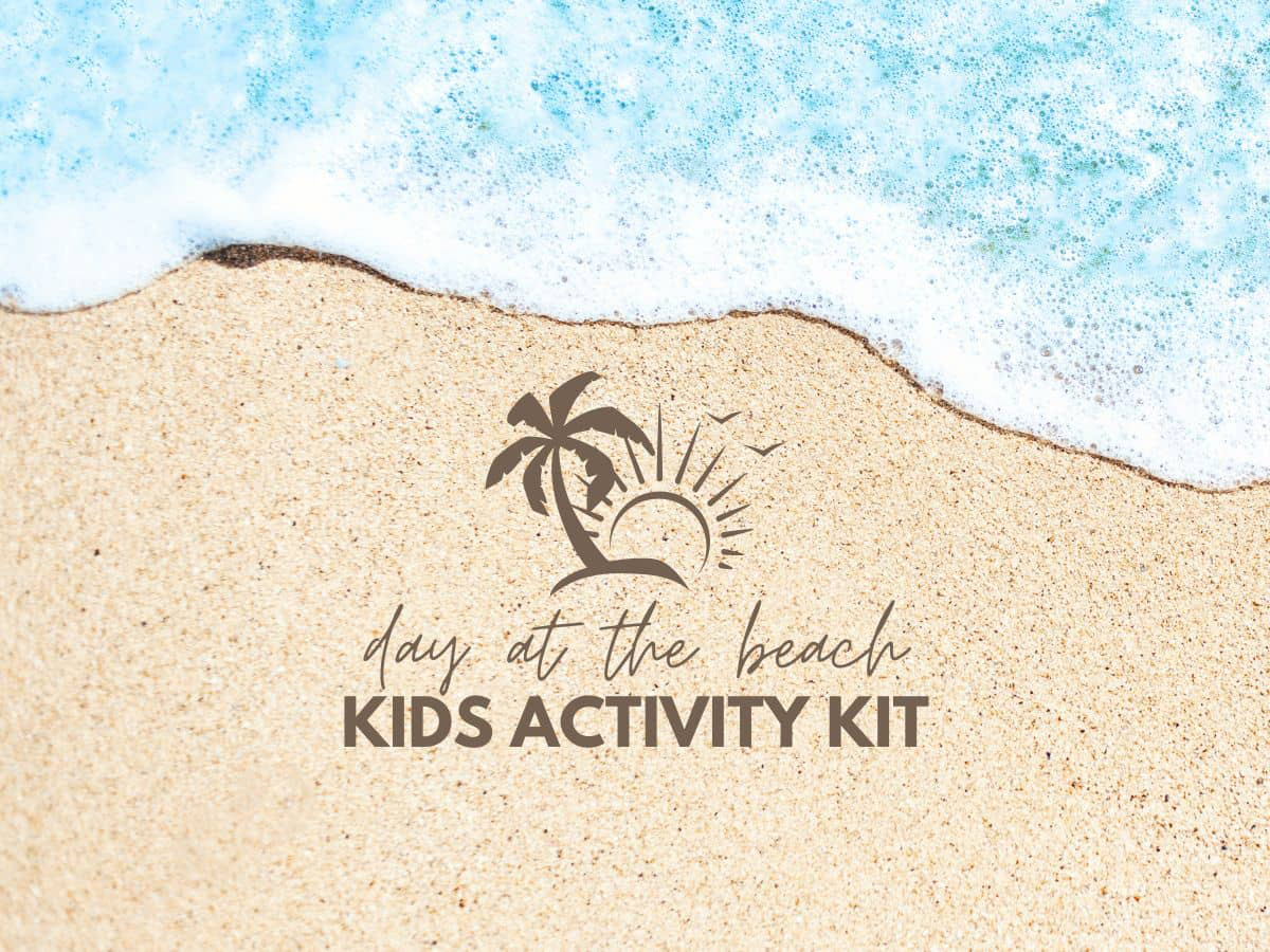 Day At The Beach Kids Activity Kit