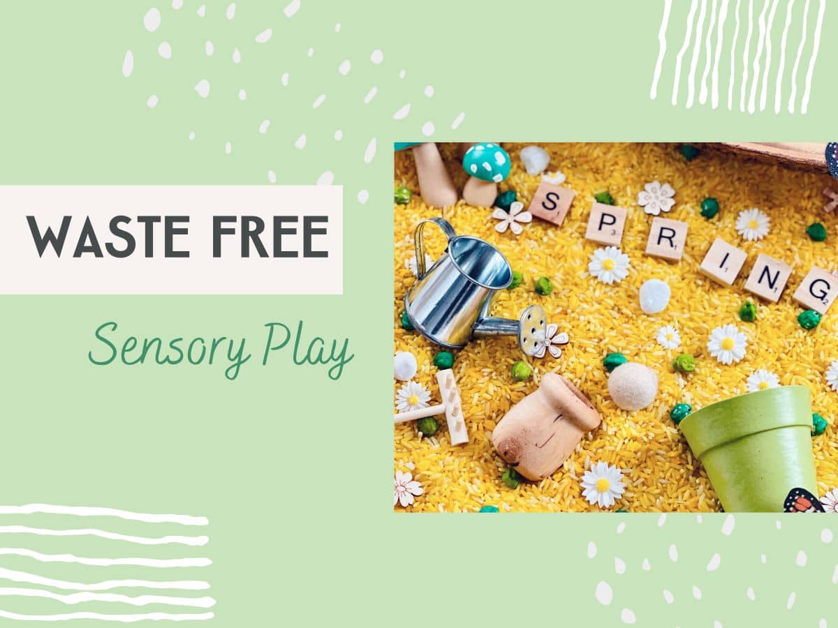 Waste Free Sensory Play | Sensory Play 101