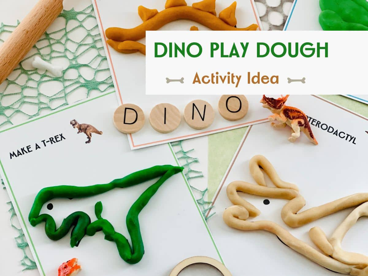 Dino Play Dough Activity